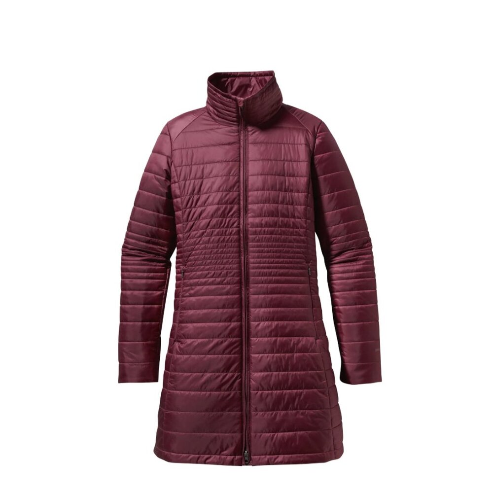 Patagonia Women's Kai Lee Lightweight Puffer Parka Oxblood Red Small